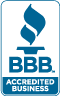 Click to verify BBB accreditation and to see a BBB report.  'Use without permission is prohibited. The BBB Accredited Business seal is a trademark of the Council of Better Business Bureaus, Inc.'